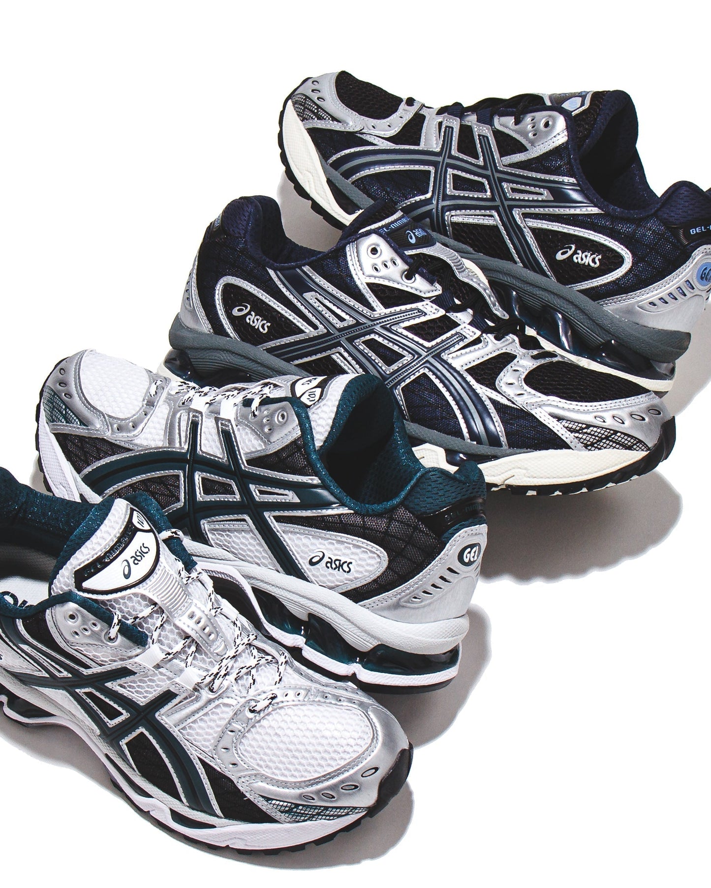 Asics Men Gel-Nimbus 10.1 White Saxon Green Core 1203A543-103