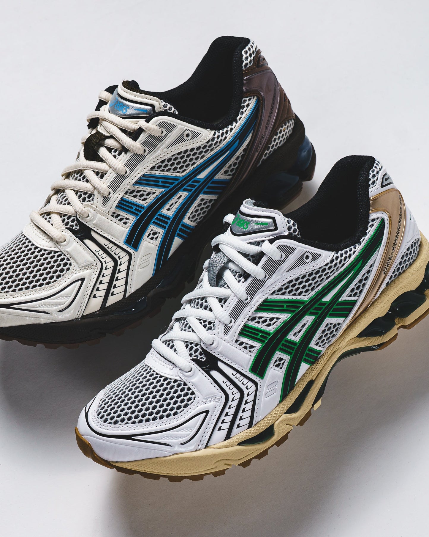 Asics Unisex Gel-Kayano 14 Cream Blue Coast 1203A740-104