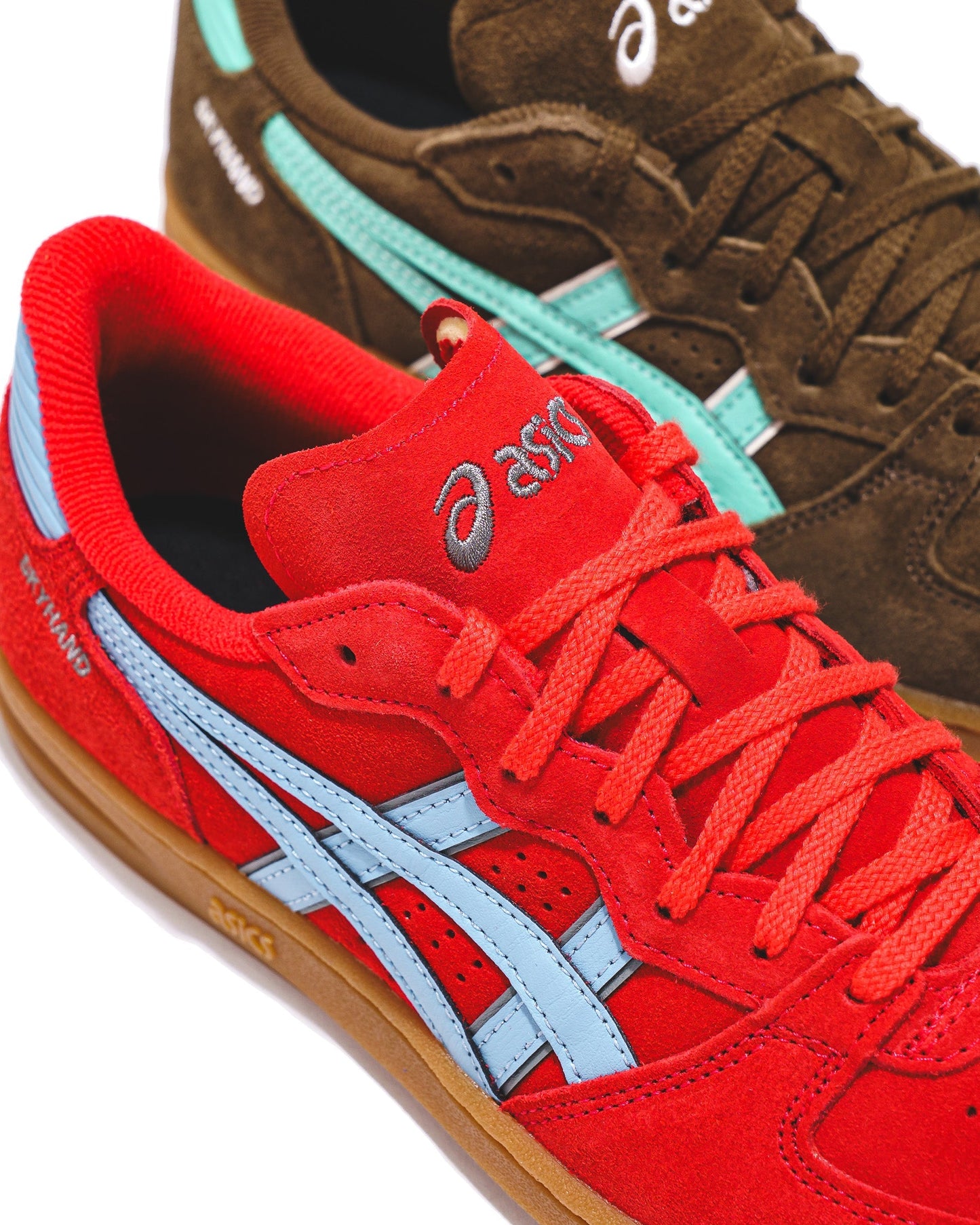 Asics Unisex Skyhand OG Brown Storm Ice Green 1203A452-202