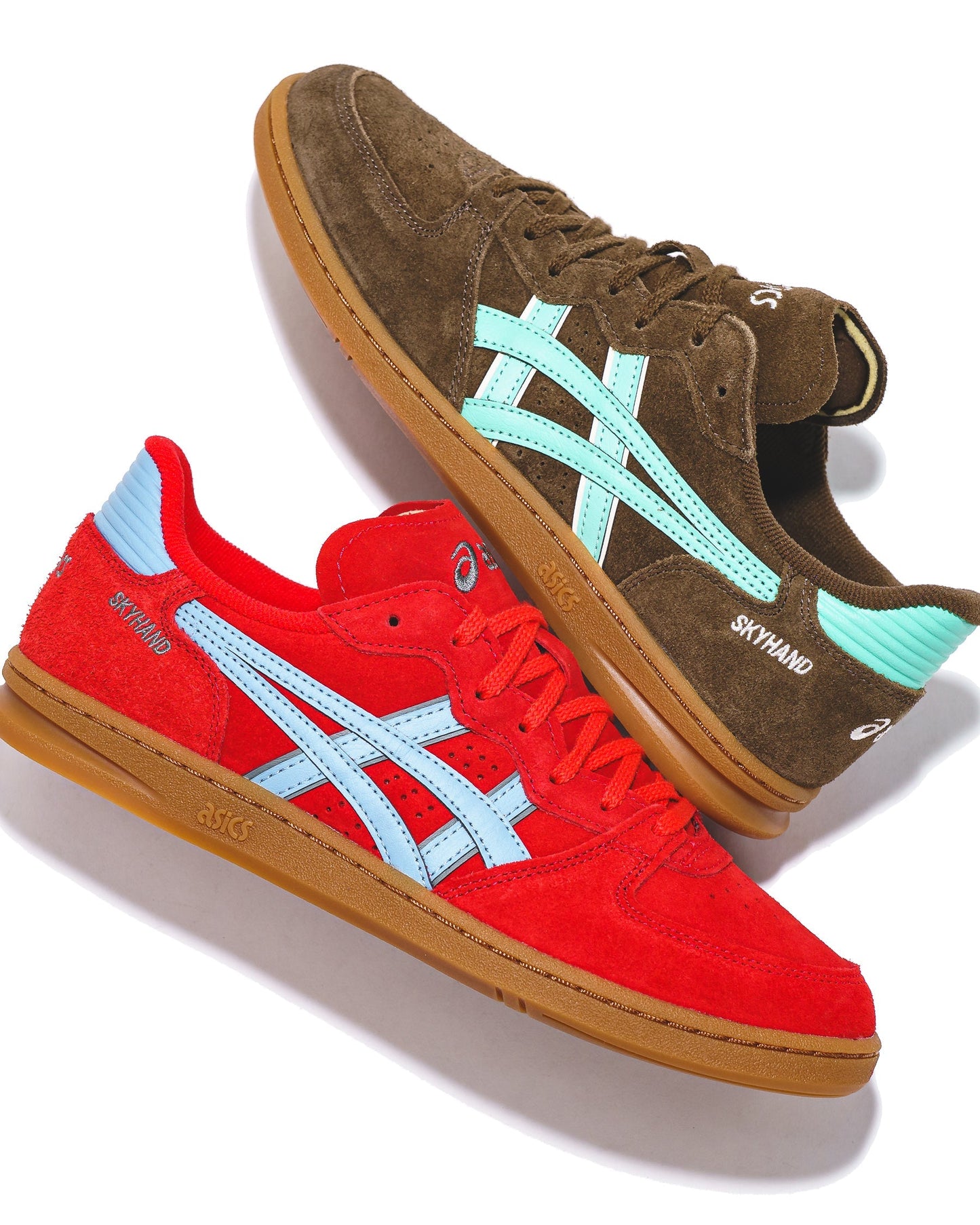 Asics Unisex Skyhand OG Electric Red Harbor Blue 1203A452-601