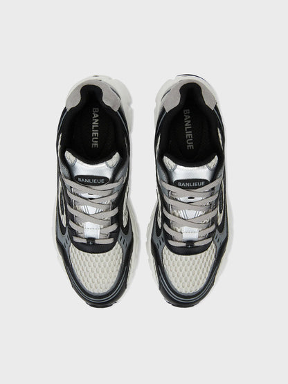 Banlieue The Runner+ Sneakers | Grey/Black