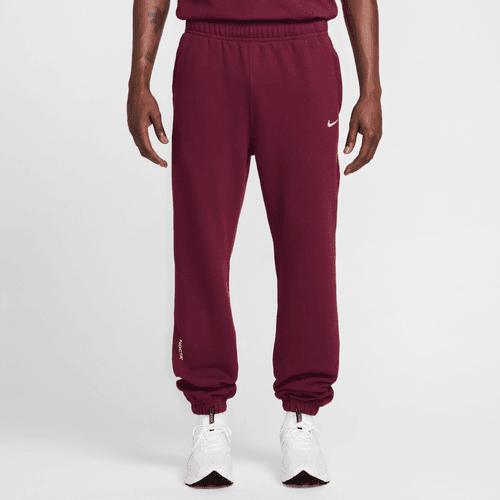 Men's Nike NOCTA Fleece Sweatpants "Dark Beetroot"