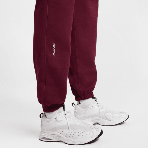 Men's Nike NOCTA Fleece Sweatpants "Dark Beetroot"