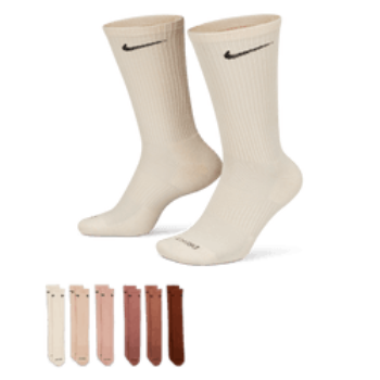 Nike Everyday Plus Cushioned Training Crew Socks (6 Pairs) "Unisex"