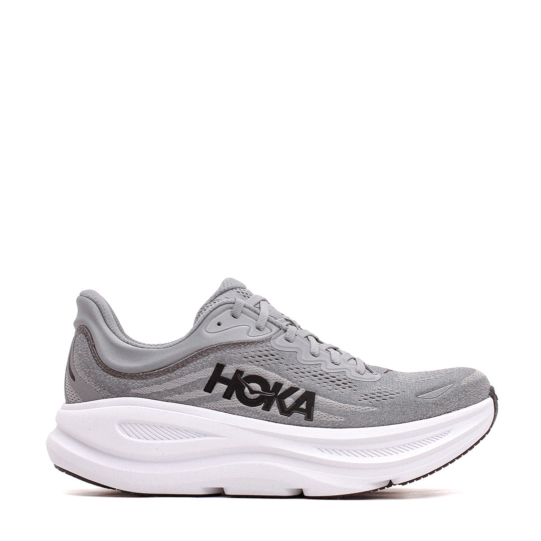Hoka One One Men Bondi 9 Galactic Grey Stellar Grey Core 1162011-GCTC