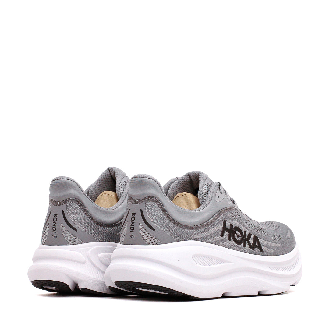 Hoka One One Men Bondi 9 Galactic Grey Stellar Grey Core 1162011-GCTC