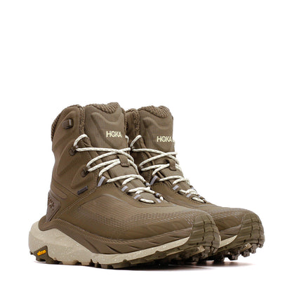 Hoka One One Men Kaha 2 Frost GTX Antique Olive Oyster Mushroom 1155194-AMS