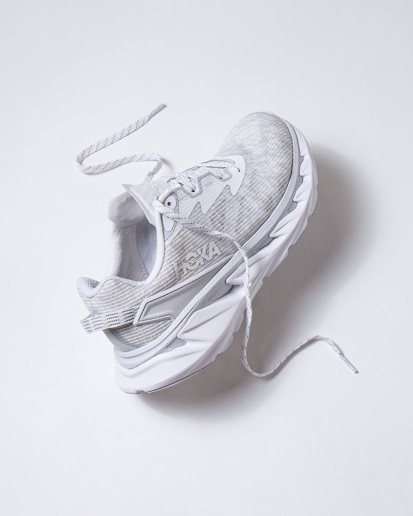 Hoka One One Unisex Elevon 2 TS White Cosmic Grey 1165230-WMC