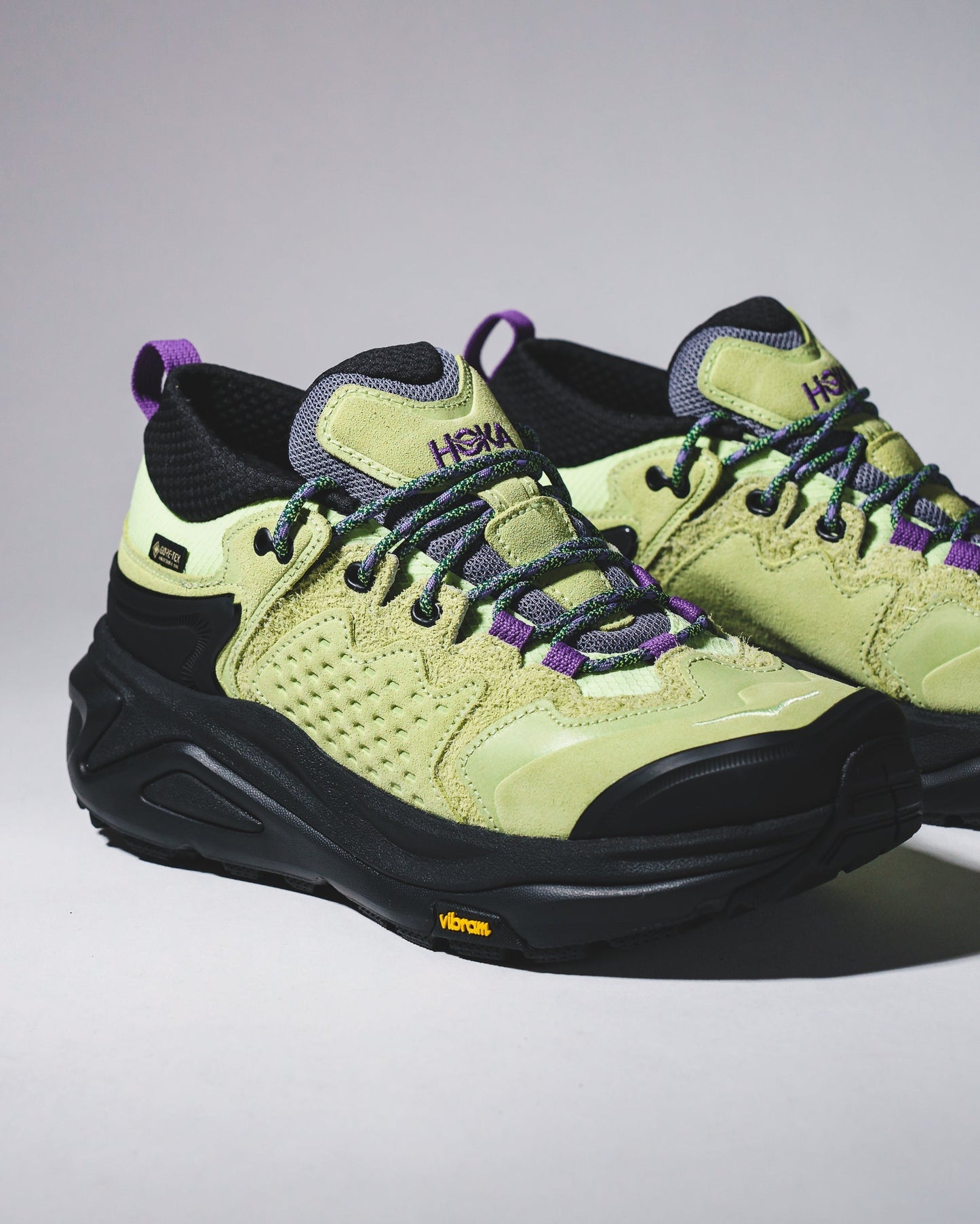 Hoka One One Unisex Kaha 3 Low GTX TP Honeydew Black 1168951-HWB