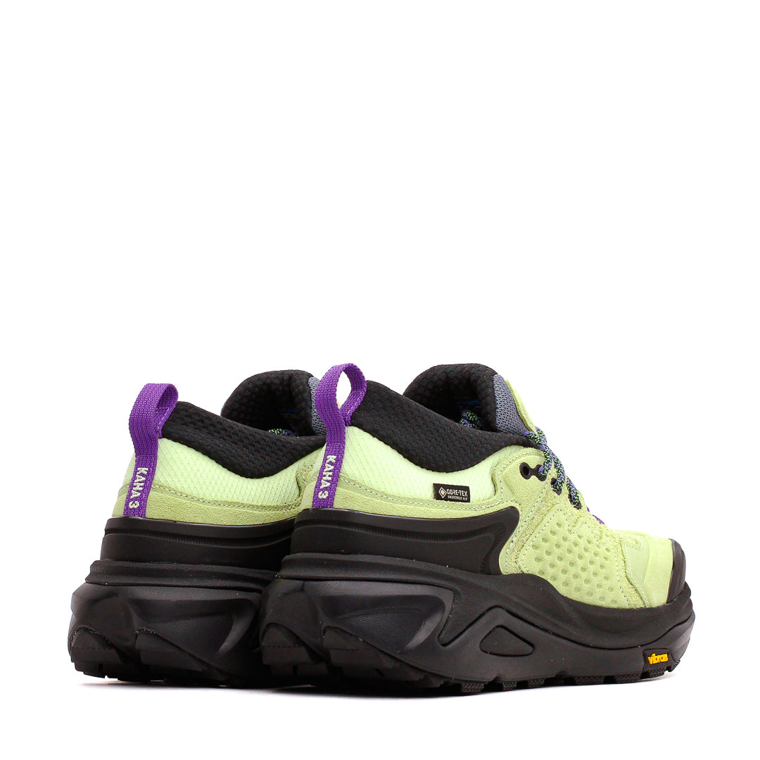 Hoka One One Unisex Kaha 3 Low GTX TP Honeydew Black 1168951-HWB