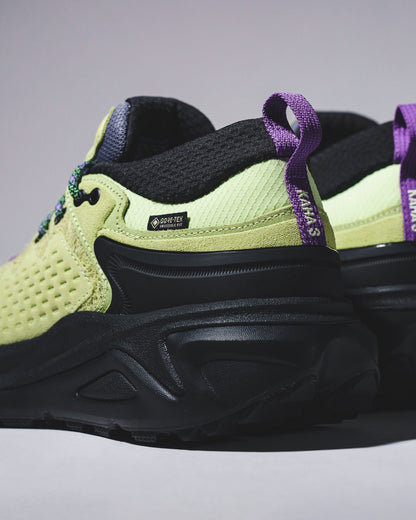 Hoka One One Unisex Kaha 3 Low GTX TP Honeydew Black 1168951-HWB