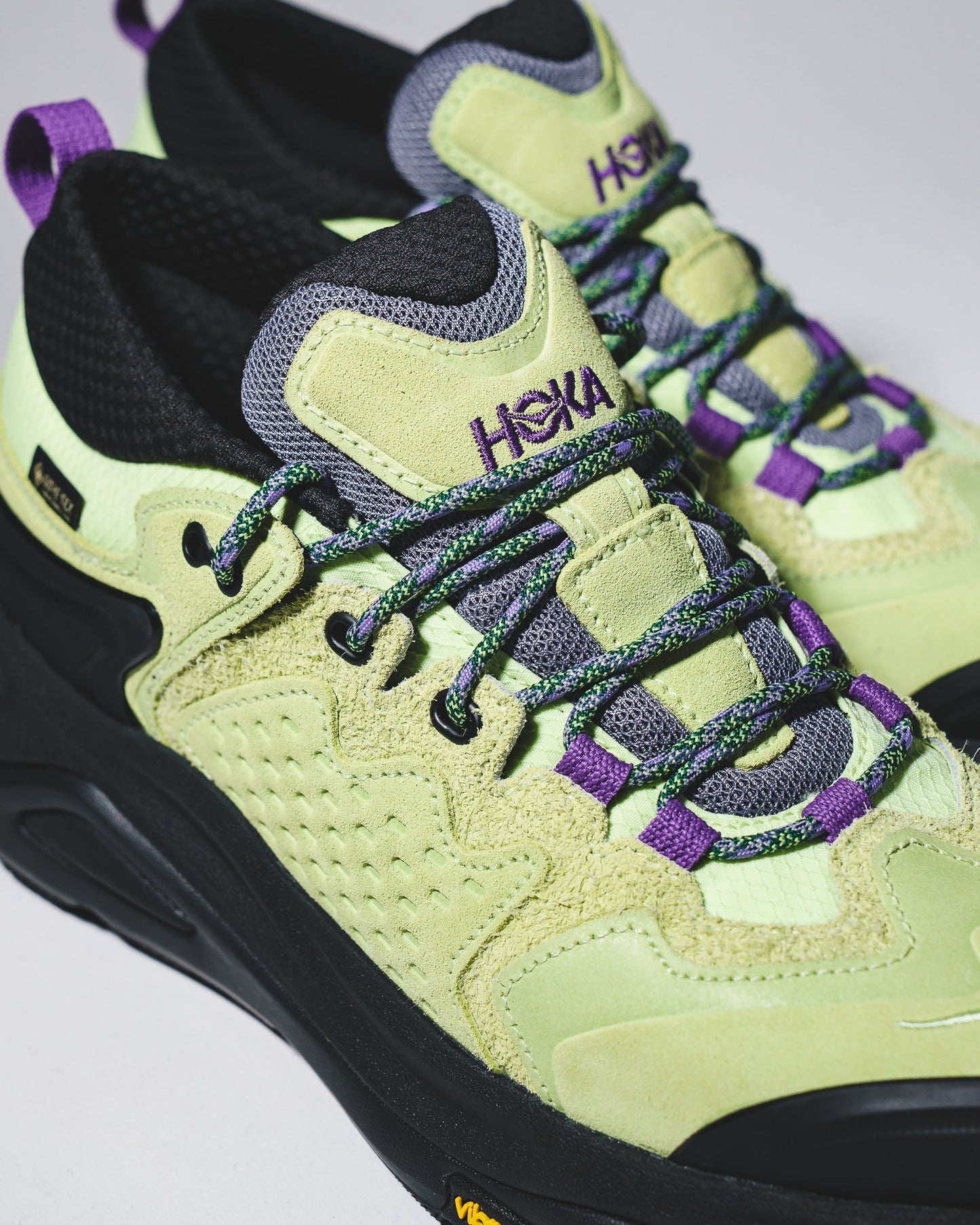 Hoka One One Unisex Kaha 3 Low GTX TP Honeydew Black 1168951-HWB