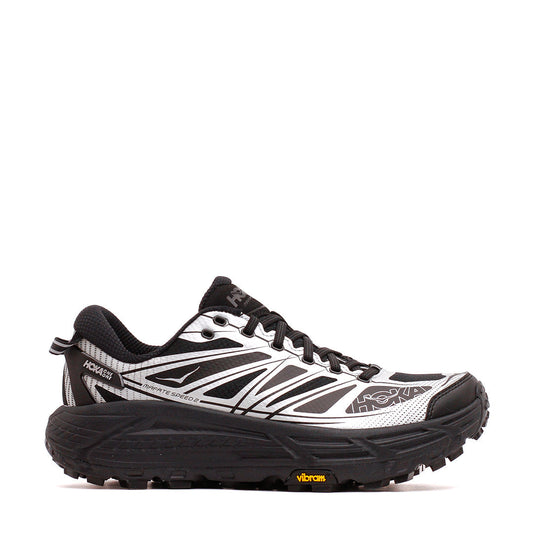Hoka One One Unisex Mafate Speed 2 Black Silver 1126851-BKSV