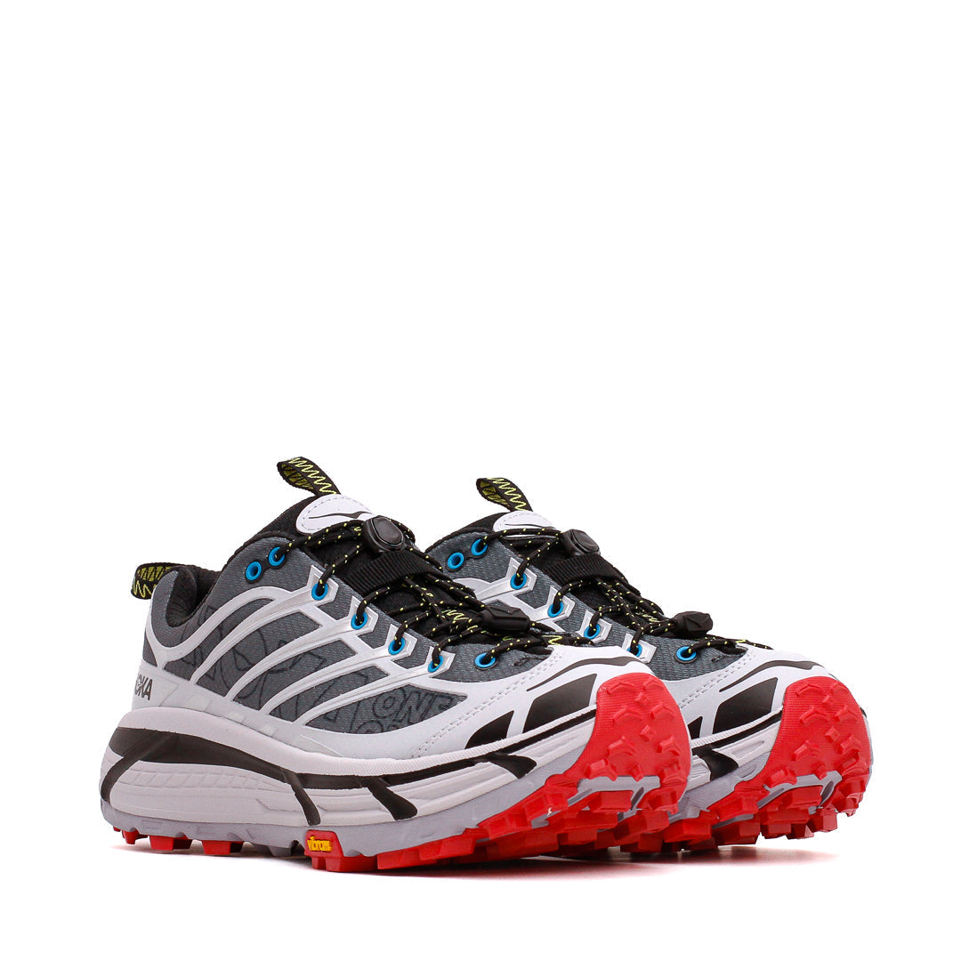 Hoka One One Unisex Mafate Three2 Wordmark Ash Grey Outer Orbit 1175490-ARYT