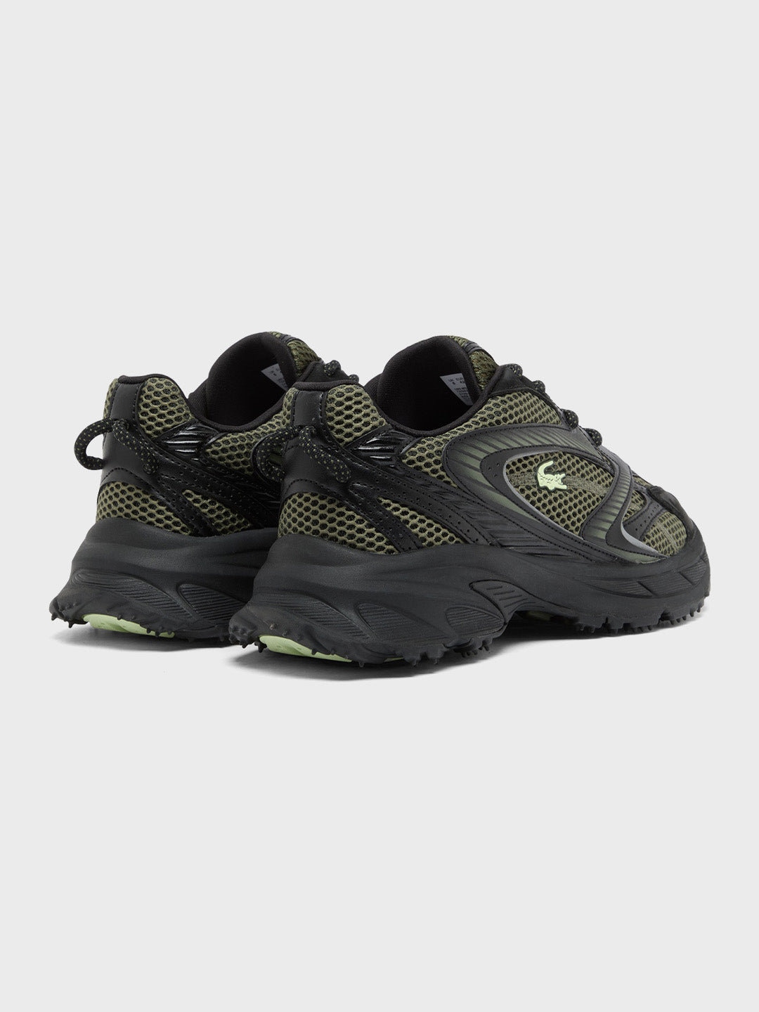 Lacoste L003 Neo Shot Sneakers | Black/Green