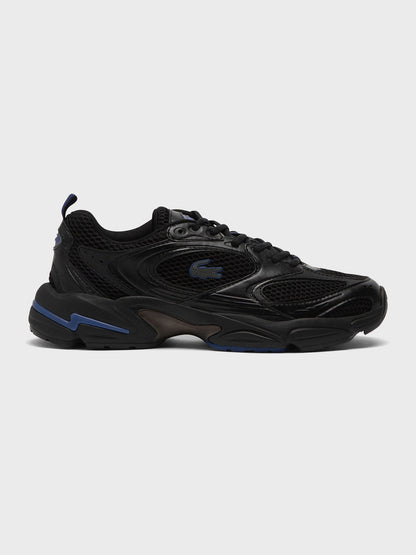 Lacoste Storm 96 Sneakers | Black/Blue