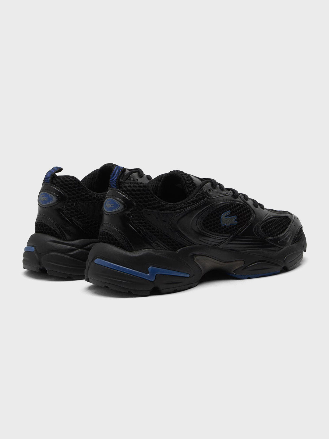 Lacoste Storm 96 Sneakers | Black/Blue