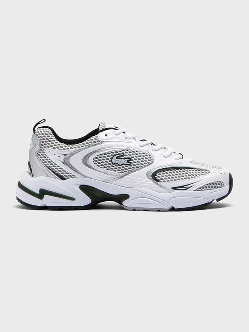 Lacoste Storm 96 Sneakers | White/Dark Green