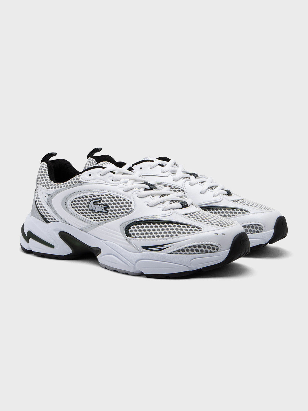 Lacoste Storm 96 Sneakers | White/Dark Green