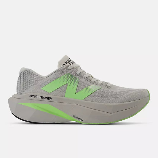 New Balance | FuelCell SuperComp Trainer v3 | Men's | Grey Matter/Mint Flash/Silver