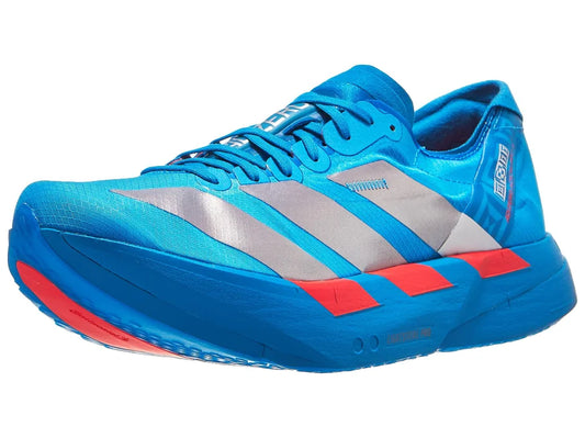Adidas | Adizero Adios Pro 4 | Men's | Solar Blue/Silver Met/Lucid Red