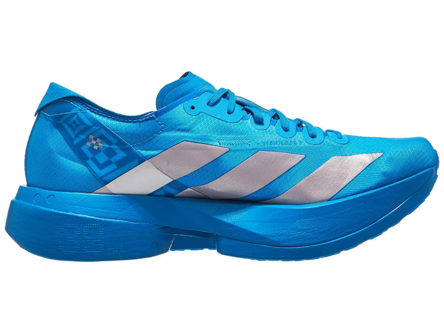 Adidas | Adizero Adios Pro 4 | Men's | Solar Blue/Silver Met/Lucid Red