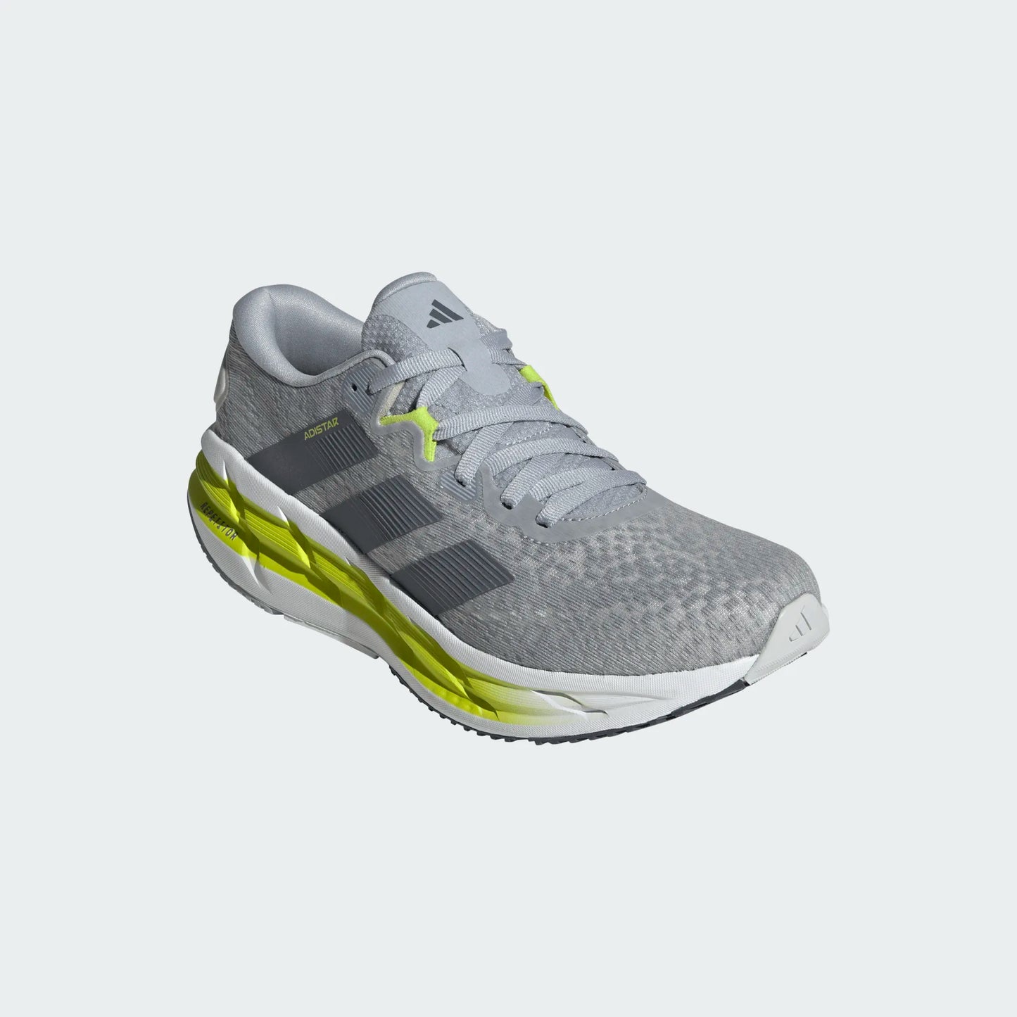 Adidas | Adistar 4 | Men's | Halo Silver/Onyx/Solar Slime