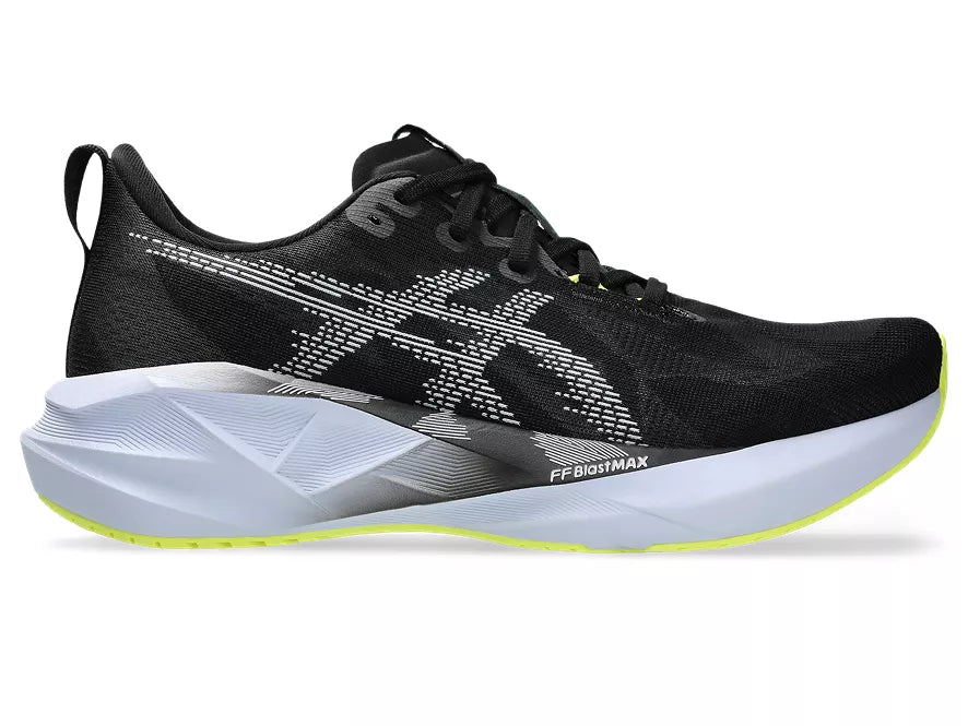 Asics | Novablast 5 | Men's | Black/Blue Fade