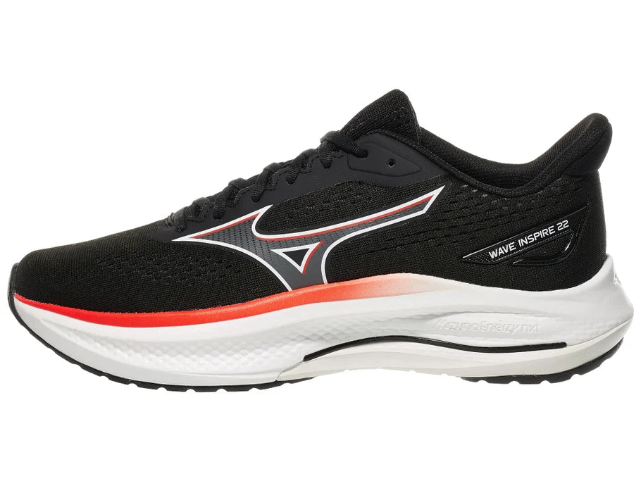 Mizuno | Wave Inspire 22 | Men's | Black/Quiet Shade