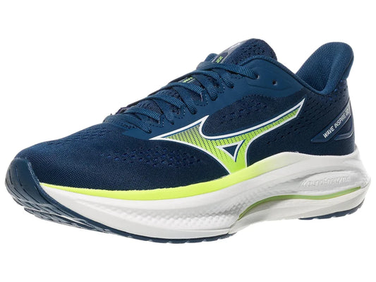Mizuno | Wave Inspire 22 | Men's | Estate Blue/White