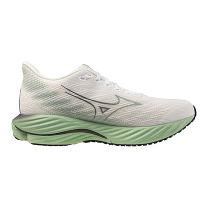 Mizuno | Wave Rider 28 | Men's | Snow White/Frosty Green