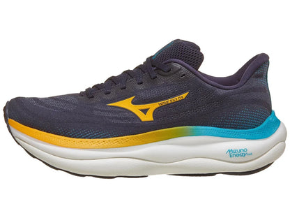 Mizuno | Wave Sky 9 | Men's | Baritone Blue/Citrus