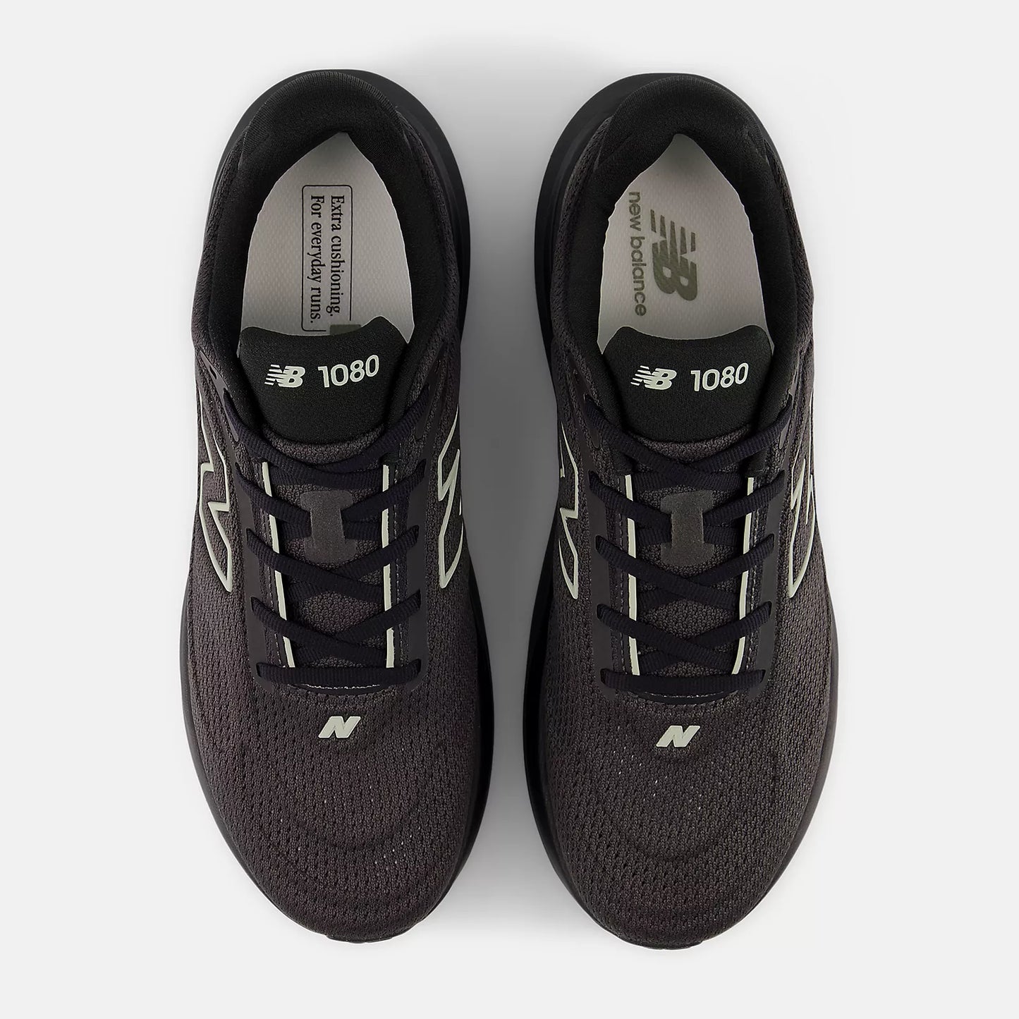 New Balance | 1080 v15 | Men's | Black/Faded Black/Olivine