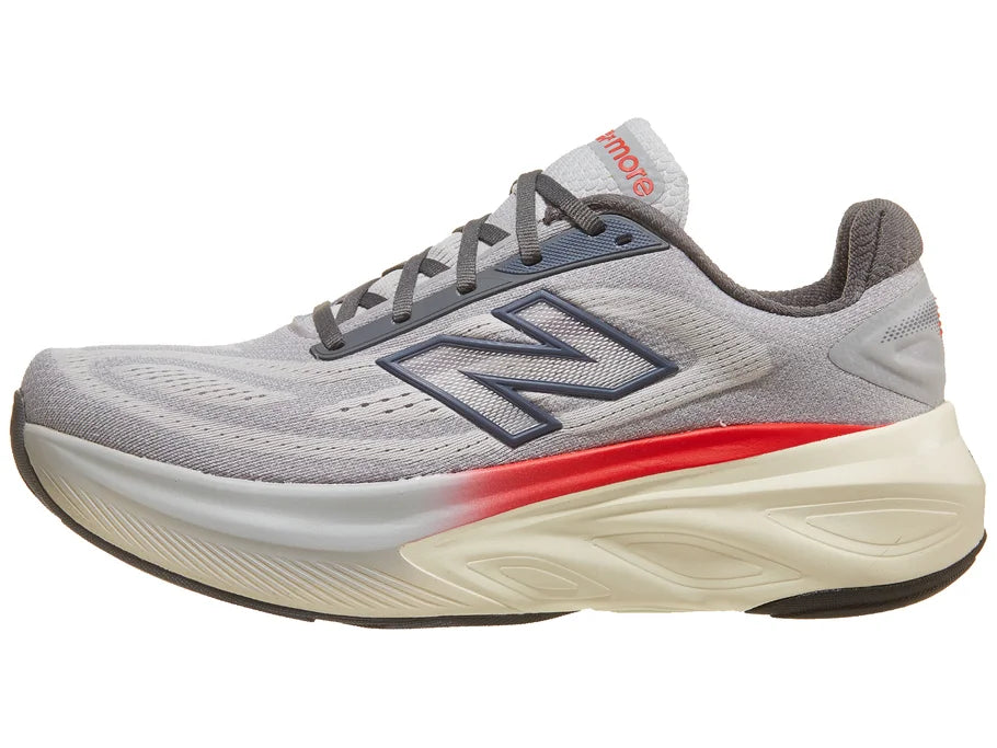 New Balance | Fresh Foam X More v6 | Men's | Grey Matter/True Red/Castlerock