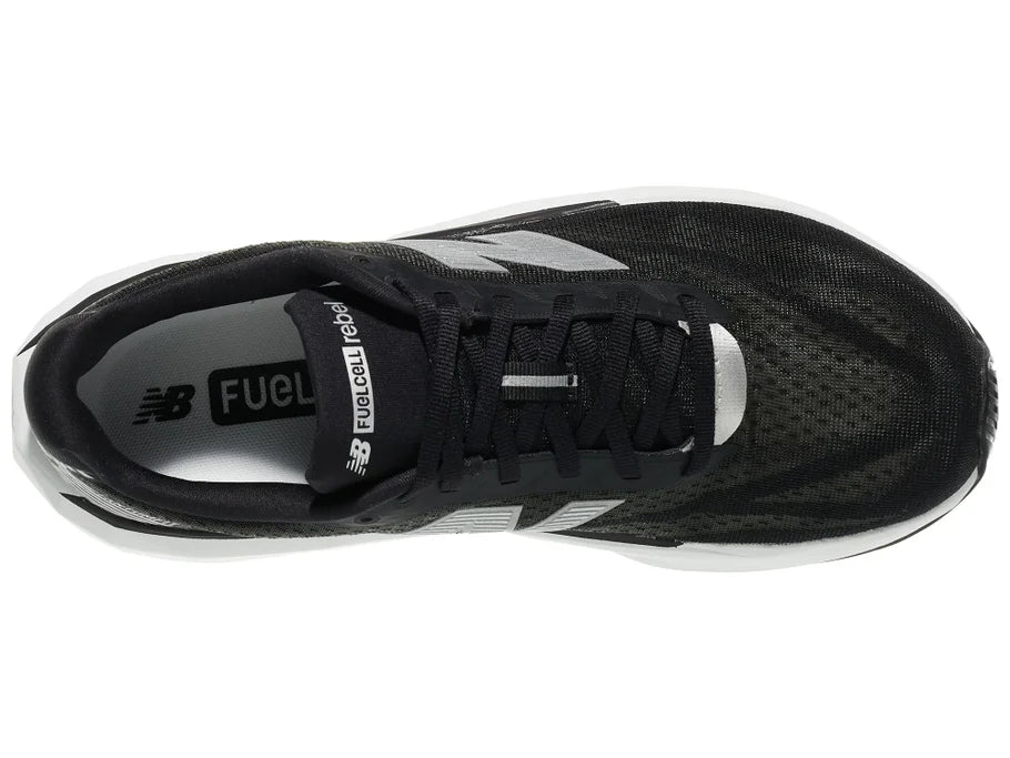 New Balance | FuelCell Rebel v5 | Men's | Black/Silver Metallic/White