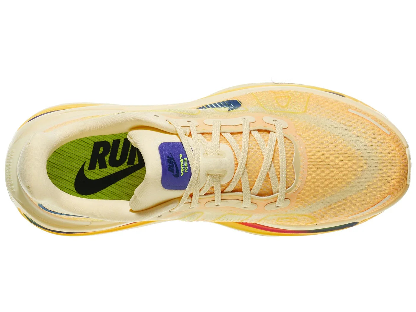 Nike | Vomero Premium | Men's | Alabaster/Blue Void/Citron Pulse