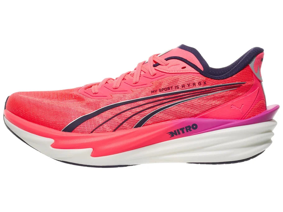 PUMA | Deviate Nitro 4 | X Hyrox | Men's | PUMA Black/Dark Amethyst
