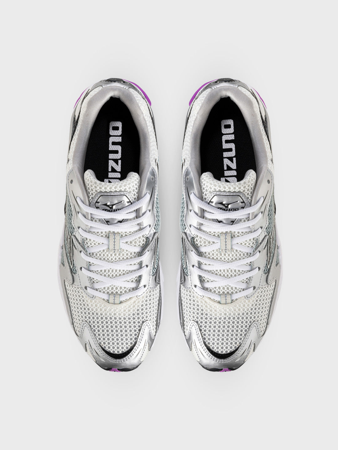 Mizuno Wave Rider 10 Sneakers | Snow White/Black