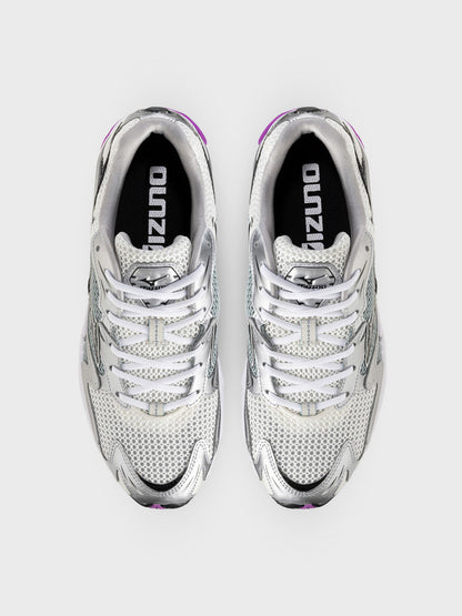 Mizuno Wave Rider 10 Sneakers | Snow White/Black