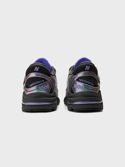 New Balance 1000 Sneakers | Faded Black/Electric Indigo