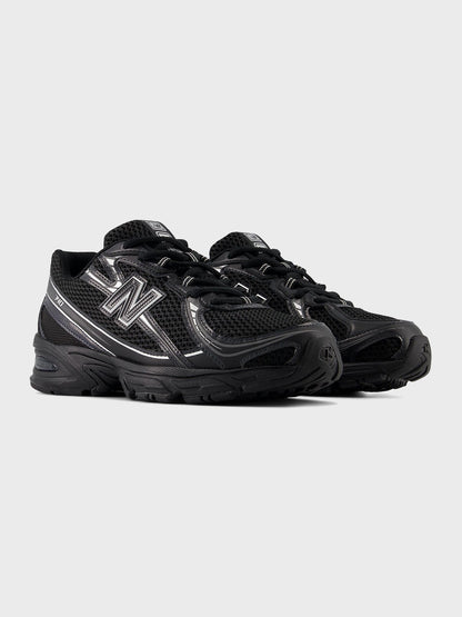New Balance 740 Sneakers | Black/Silver Metallic