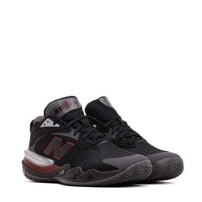 New Balance Basketball Unisex Hesi Low v2 Black Crimson BBHSLMT2