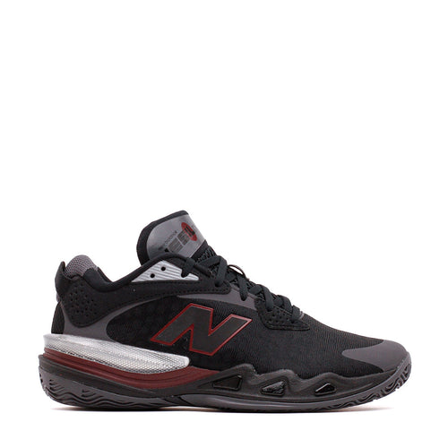 New Balance Basketball Unisex Hesi Low v2 Black Crimson BBHSLMT2