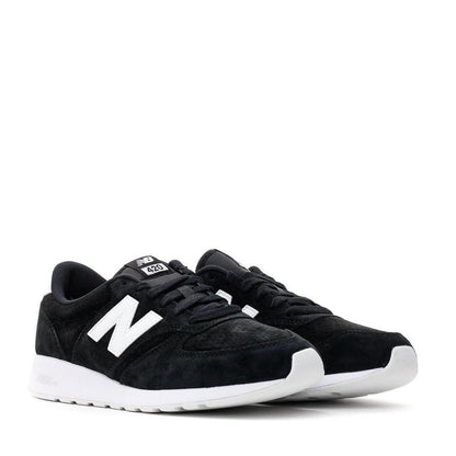 NEW BALANCE LIFESTYLE RE-ENGINEERED REVLITE BLACK WHITE SUEDE MRL420SN ***