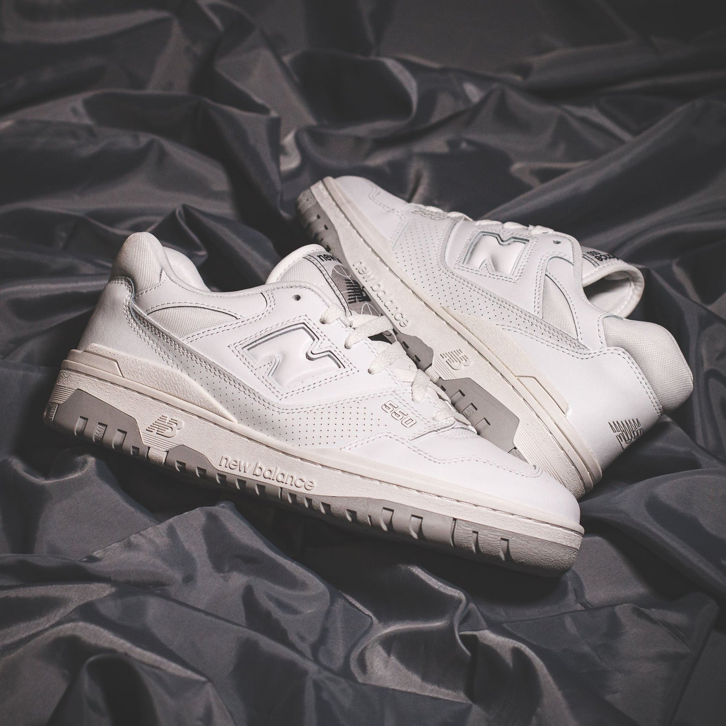 New Balance Men 550 Triple White BB550PB1
