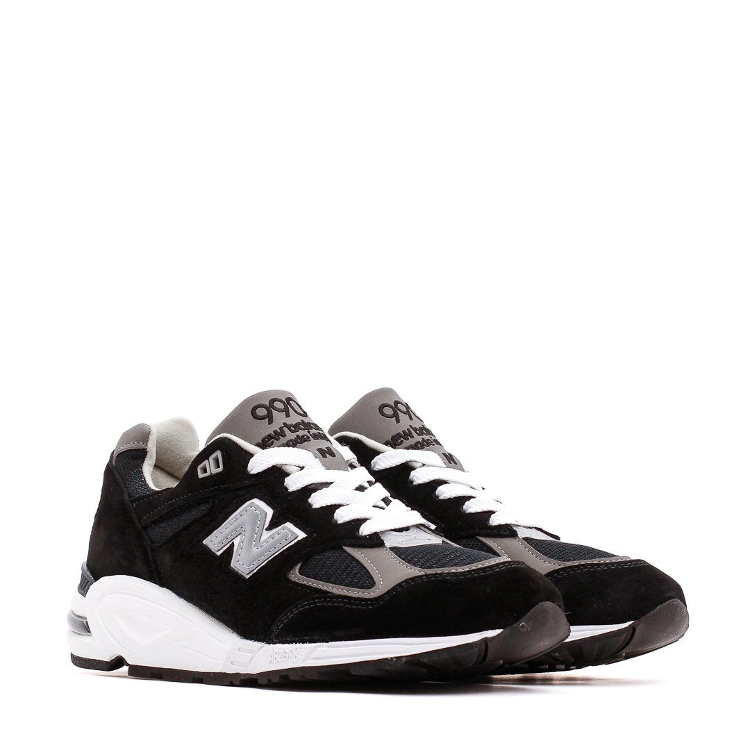 New Balance Men 990v2 Black Made In USA M990BL2