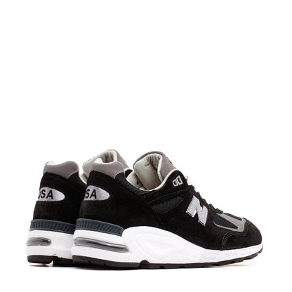 New Balance Men 990v2 Black Made In USA M990BL2