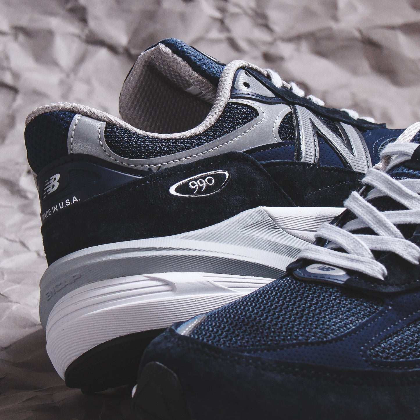 New Balance Men 990v6 Navy Made In USA M990NV6