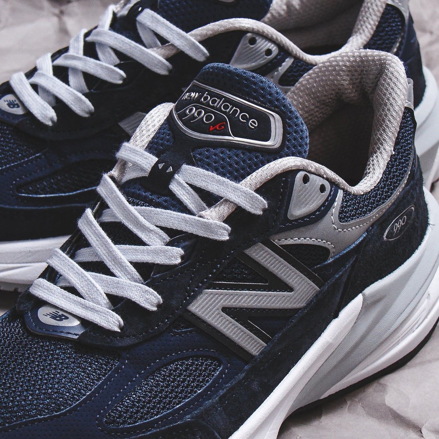 New Balance Men 990v6 Navy Made In USA M990NV6