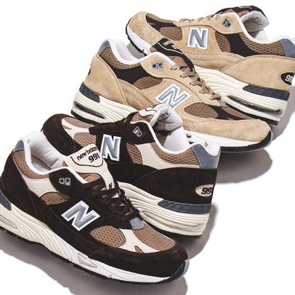 New Balance Men 991v1 Pale Khaki Made In UK M991CGB